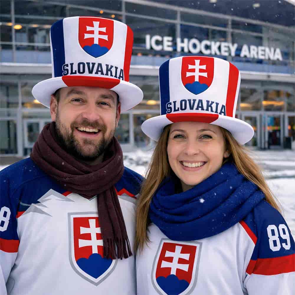Fanúšikovský klobúk slovensko
